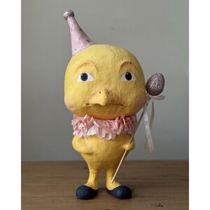 Debra Schoch Bethany Lowe Big Head Chickie 22" Spring Easter Figure Retired RARE